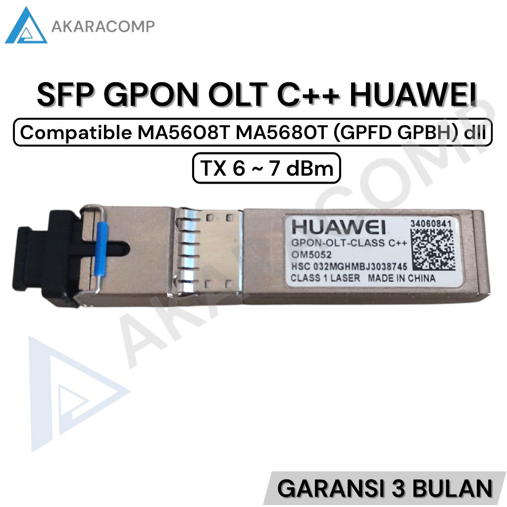 SFP HUAWEI C++ MODULE GPON OLT / OM5052