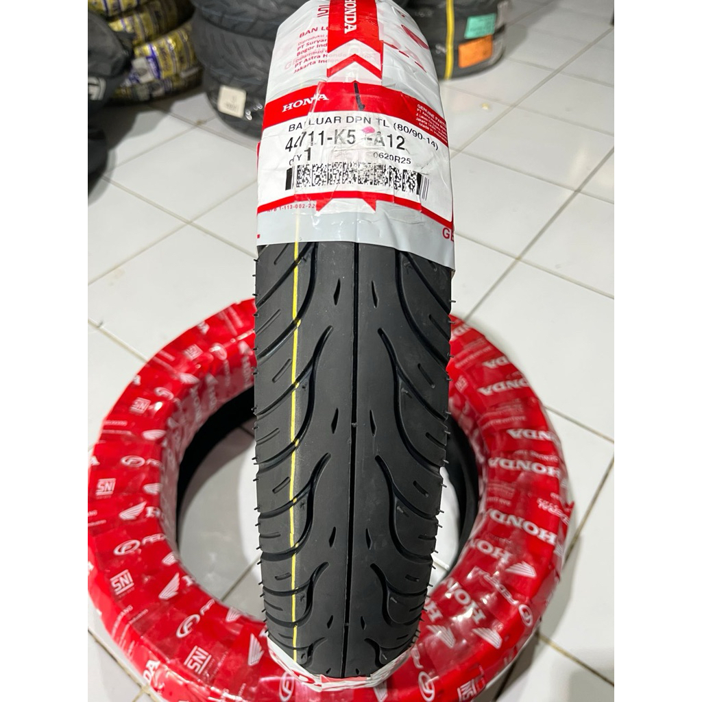 Ban Motor Federal 80/90-14 Tubeless – Ban Motor Original Beat, Vario, Scoopy Ring 14