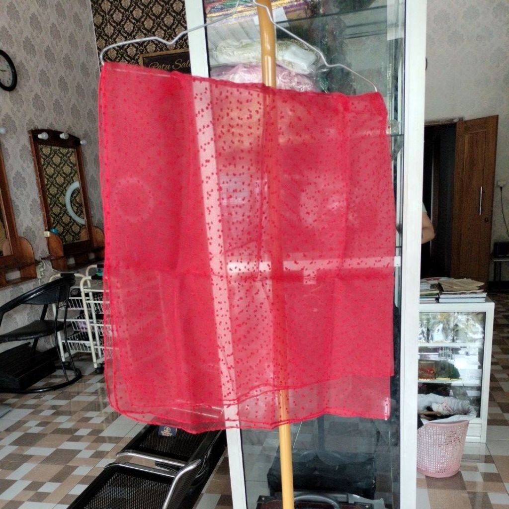 Hijab segiempat organza second/PL