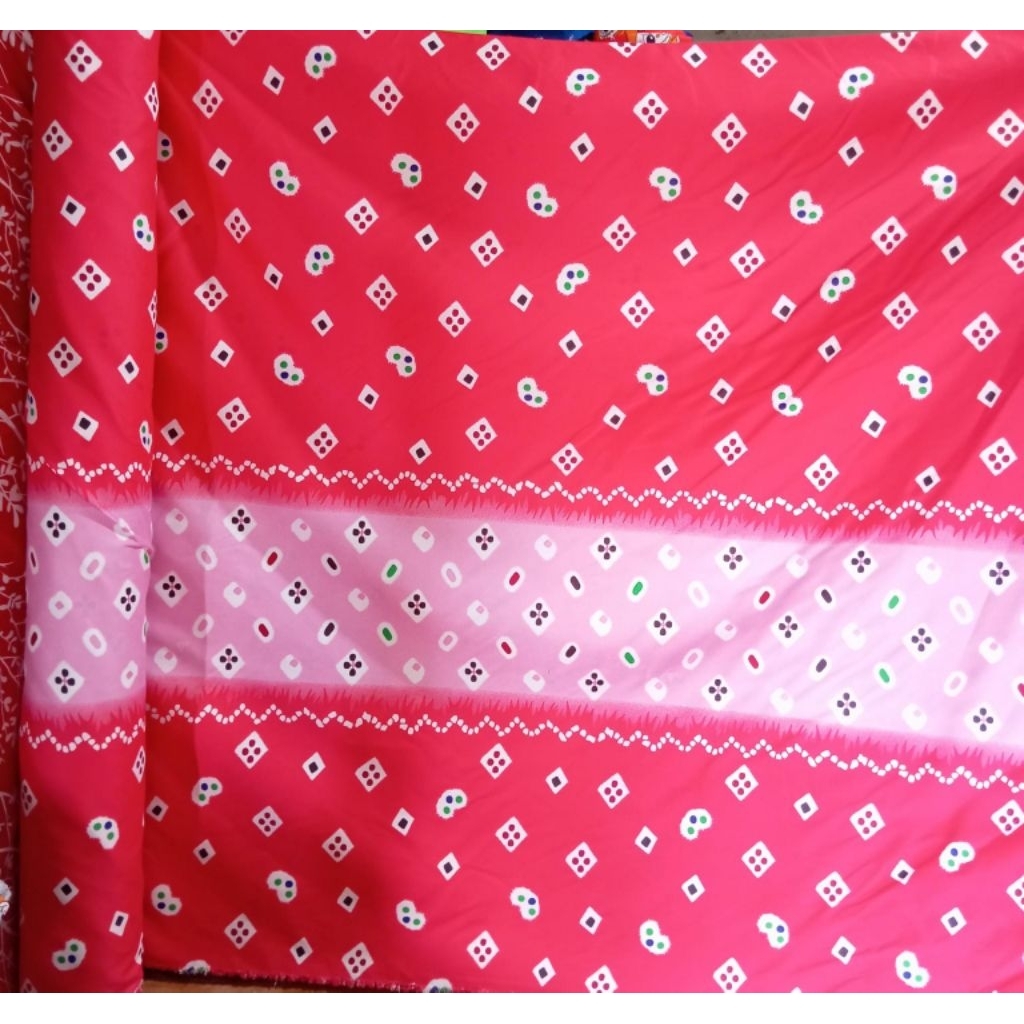 KAIN SPREI METERAN MOTIF DISTY / JUMPUTAN & BATIK BEST SELLER