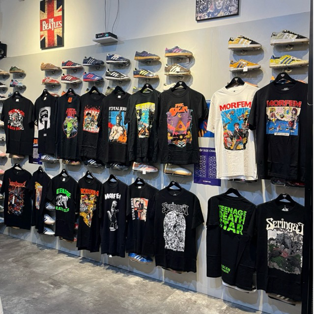 t shirt band official merch original morfem tds seringai the adams