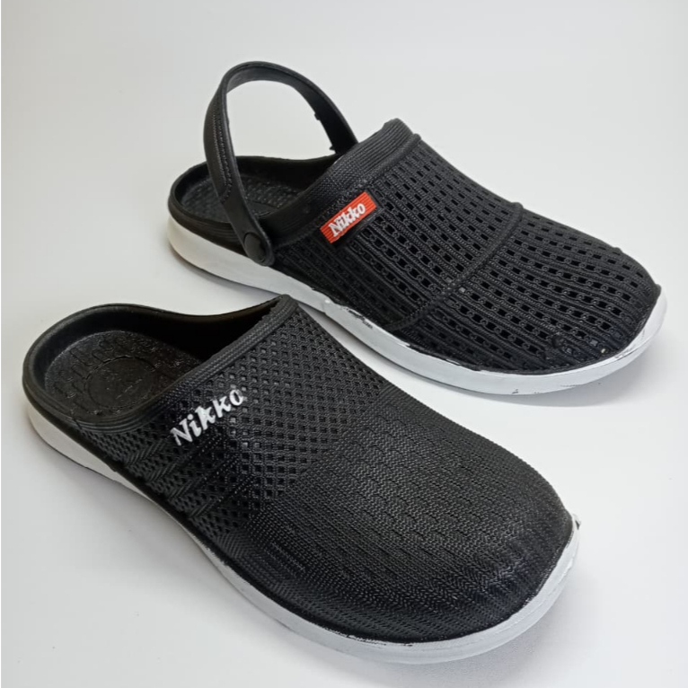 8158 54 51 SEPATU SELOP KARET PRIA LAKI-LAKI COWOK SEPATU BAKPAO SEPATU KERJA MURAH NYAMAN 39-43