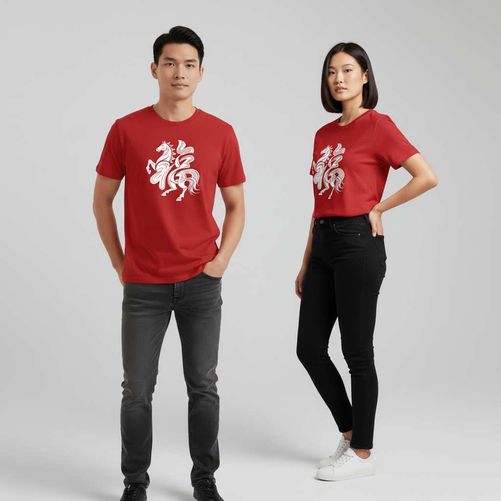 BAJU IMLEK 2026 MOTIF KUDA