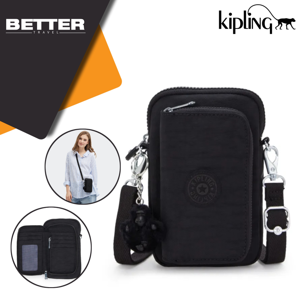 Tas selempang pouch hp + card holder wanita KIPLING crossbody bag phone bag