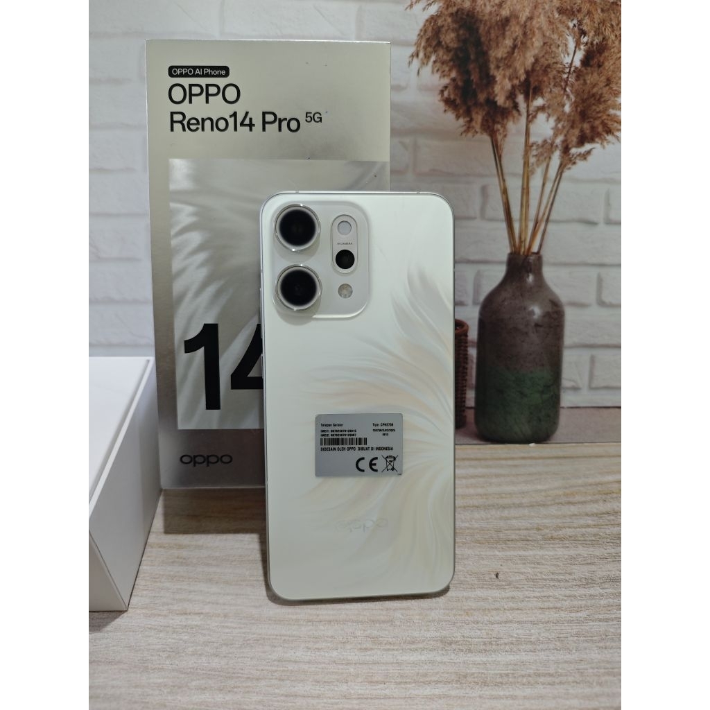 Oppo reno 14 pro 12/512 second like new