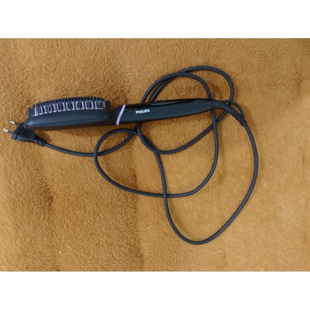 Sisir Catok Philips Preloved / Philips Heated Brush / Philips Hair Straightener