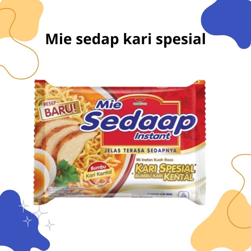 MIE SEDAP KARI SPESIAL / SEDAP / MIE / KARI SPESIAL
