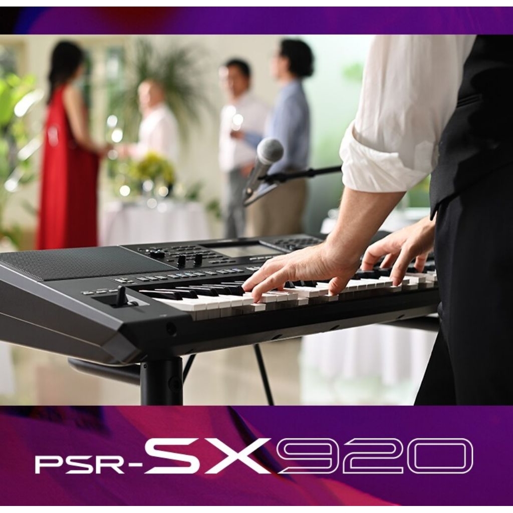 Yamaha Keyboard PSR SX920 PSRSX920 SX920 SX 920 Digital Workstation Arranger New Penerus Seri terdah