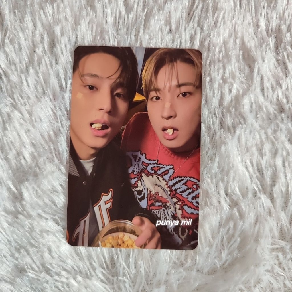 PHOTOCARD OFFICIAL SEVENTEEN MINWON DICON WEVERSE MINGYU WONWOO