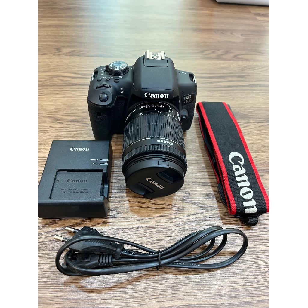 CANON EOS 750D KIT 18-55MM IS STM BEKAS/SECOND