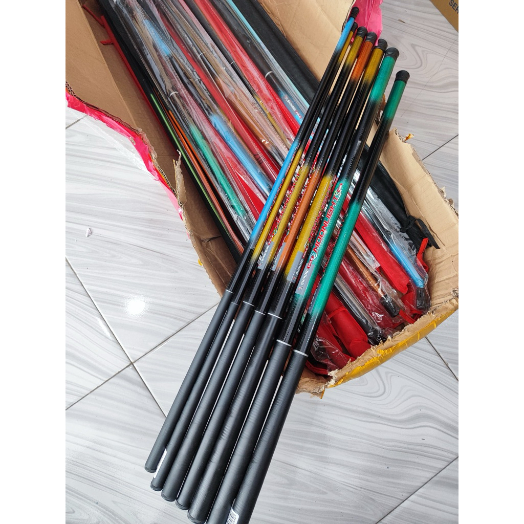 Joran tegek pancing ukuran 180cm - 450cm Termurah