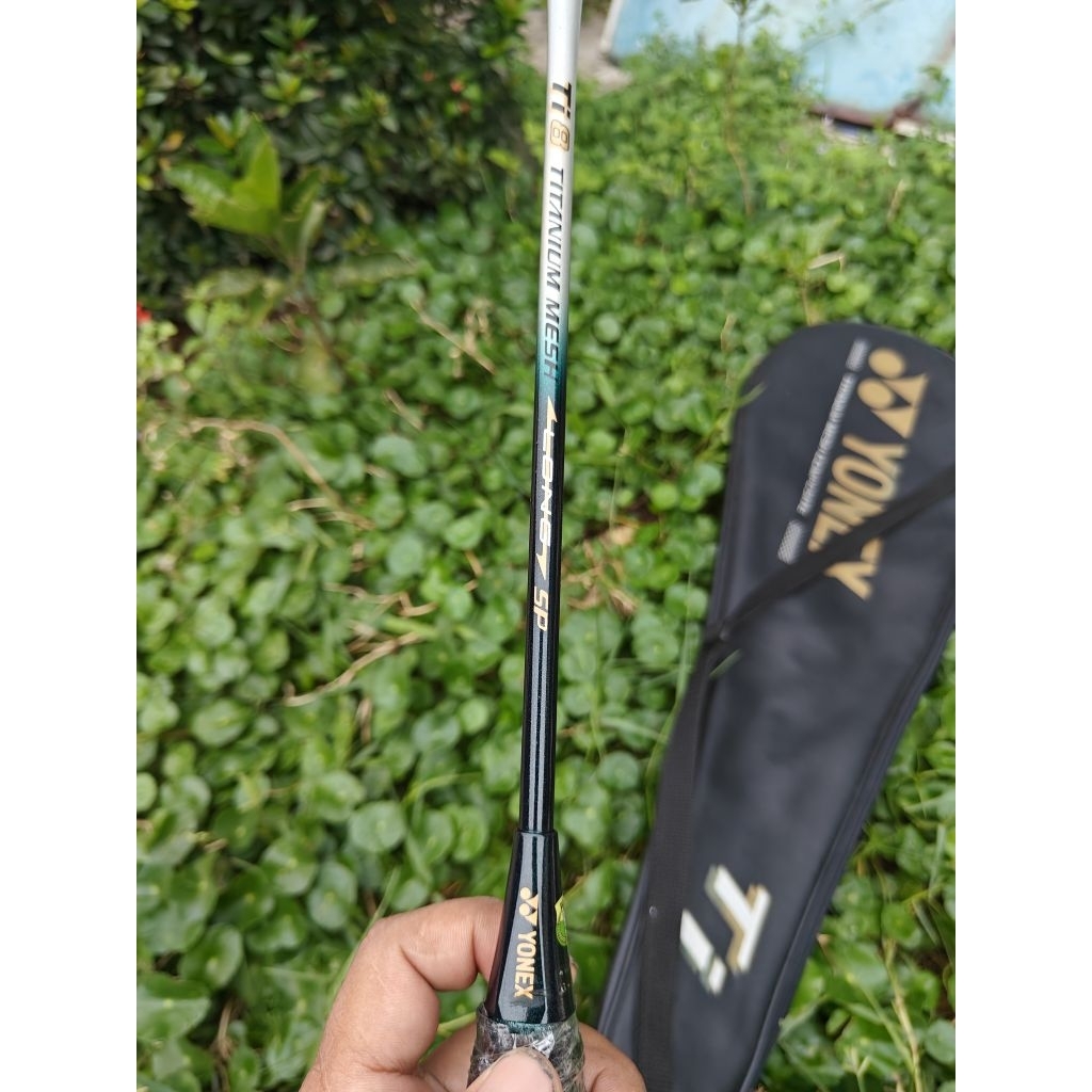 raket yonex ti8 tintanium mesh long sp