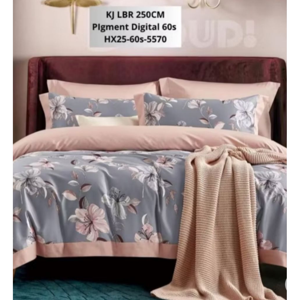 Bed Cover Set Katun Jepang Luxury