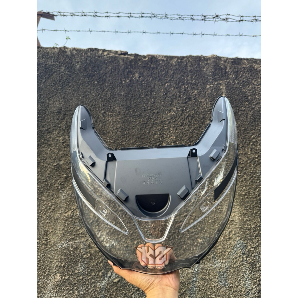 Kaca Mika Lampu Depan Pcx 150 new 2019 2020 Original