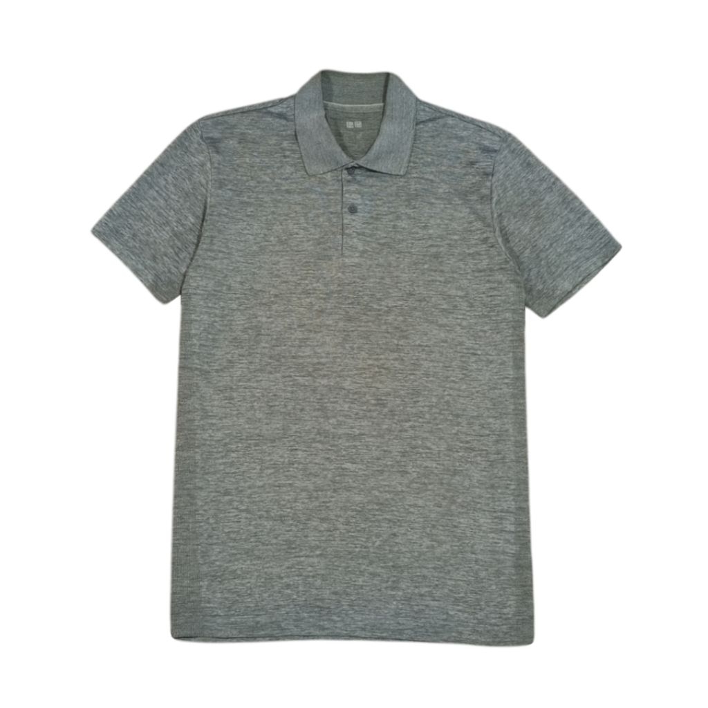 KAOS KERAH POLO SHIRT UNIQLO SECOND SIZE M