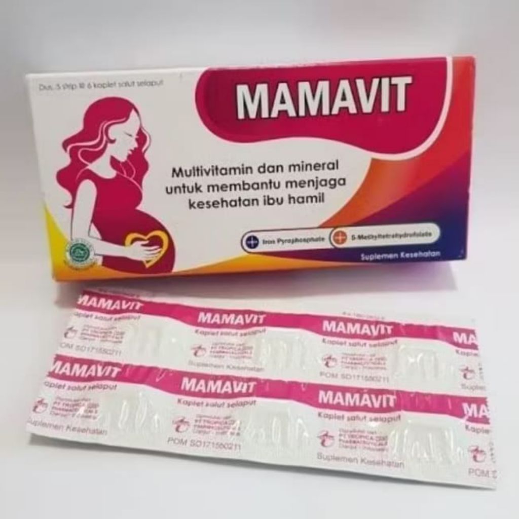 mamavit STRIP 6 TABLET IBU HAMIL