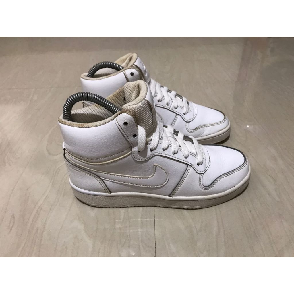 SEPATU / SNEAKERS EBERNON MID FULL WHITE