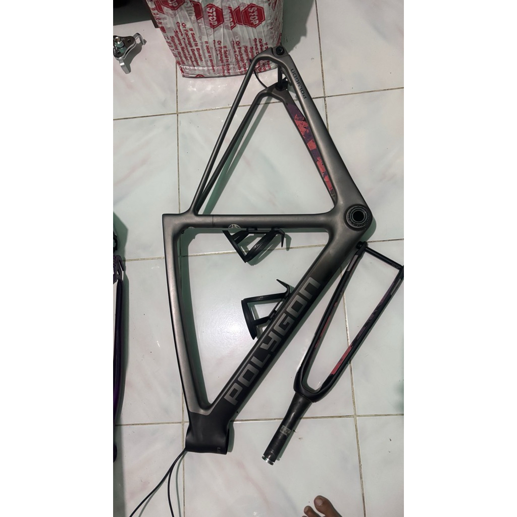 Frame fork strattos s8 disc carbon