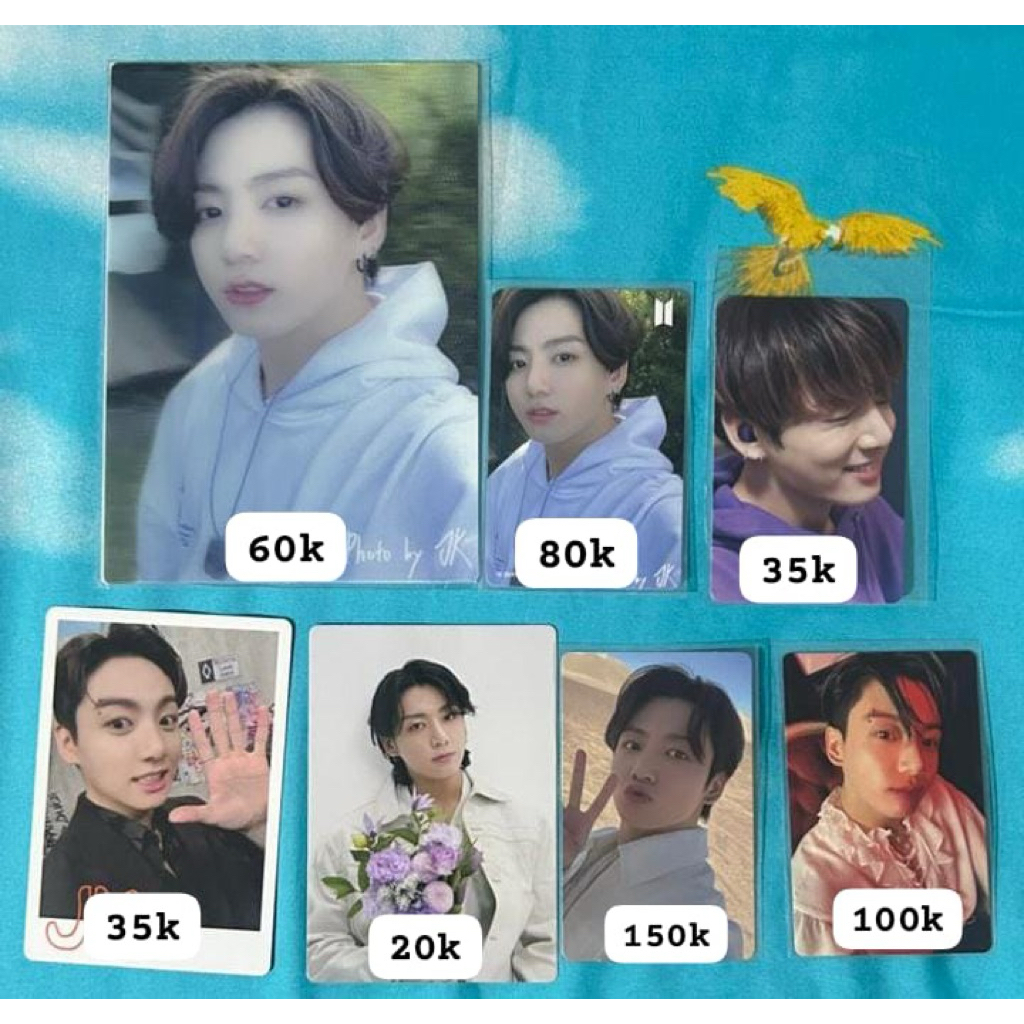 photocard Jungkook BTS official