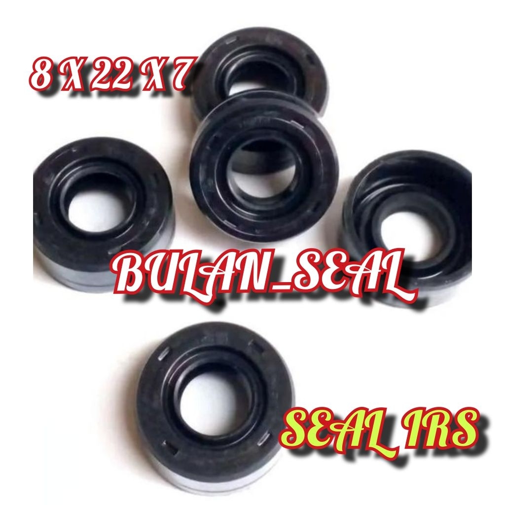 SEAL SHOCK BREAKER BELAKANG HONDA WIN 8X22X7