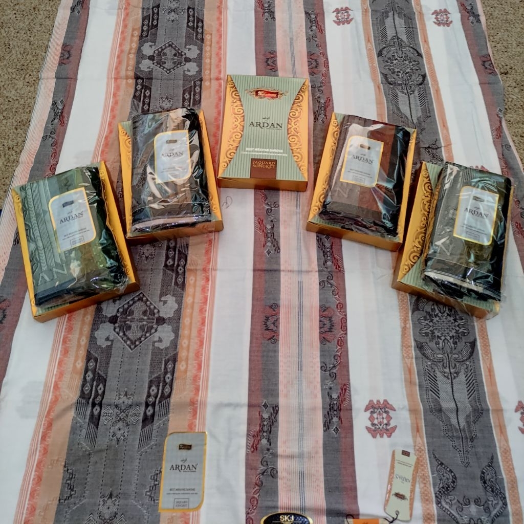 Sarung Ardan Songket Jaquard Gold ( SKJ )