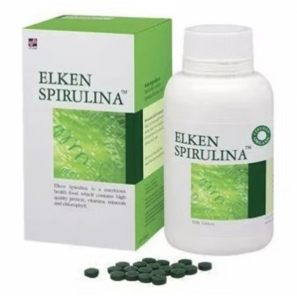 Elken Spirulina 1200 Tablet