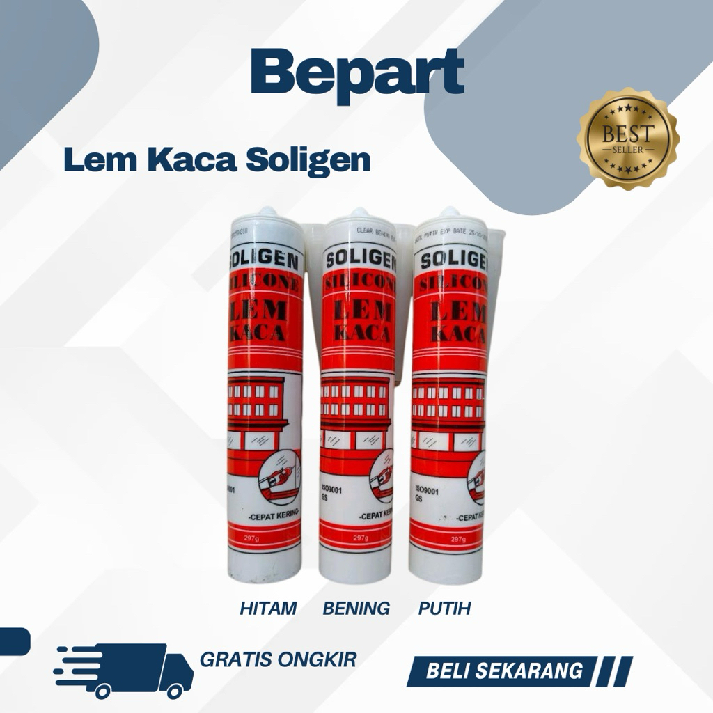 Lem Kaca Soligen / Sealent