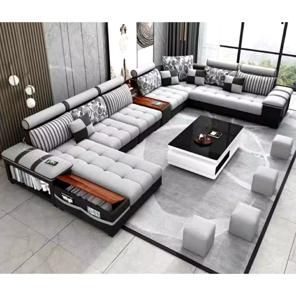 SOFA MINIMALIS MODEL TERBARU / KURSI RUANG TAMU SUPER MEWAH / SOFA RUANG KELUARGA