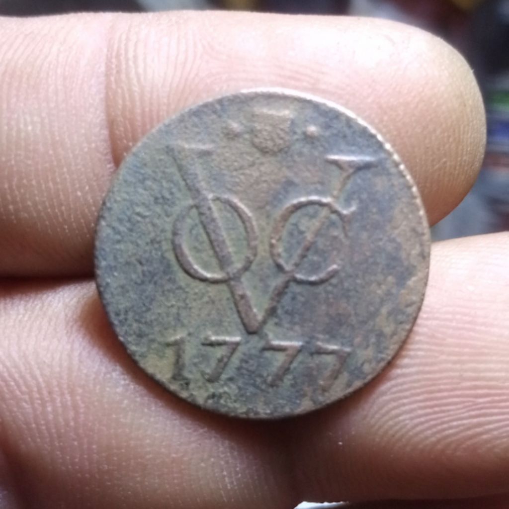 Koin VOC 1 Duit Utrecht 1777
