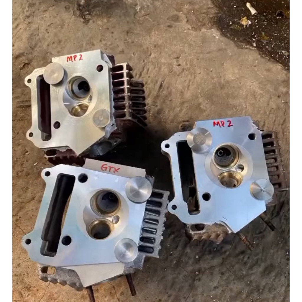 Blok head jupiter 130cc 200cc new cakra racing dragbike roadrace gtx bebas request