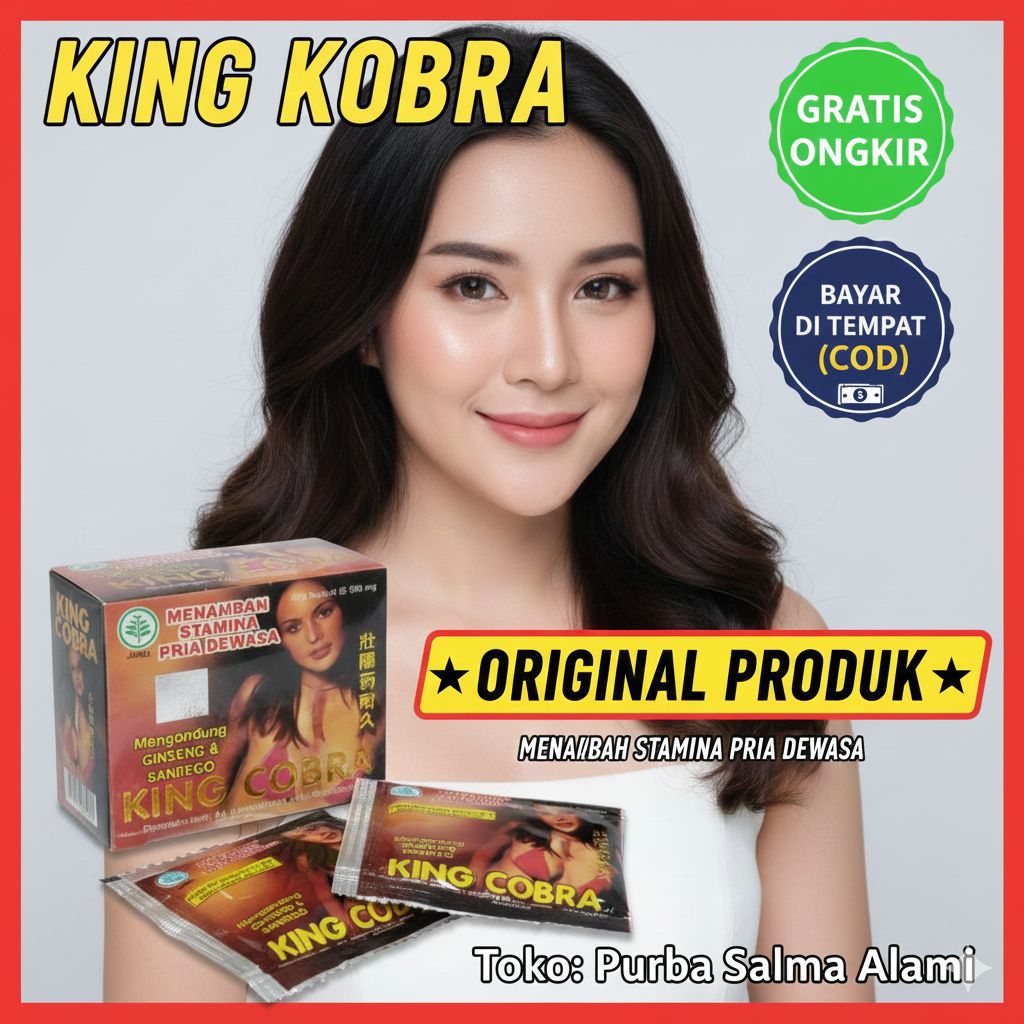 jamu herbal tradisional kapsul king cobra 100% khasiatnya