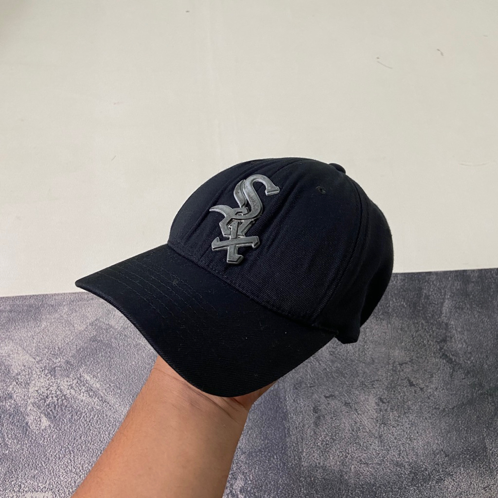 Cap MLB Sox Logo Besi Size XL