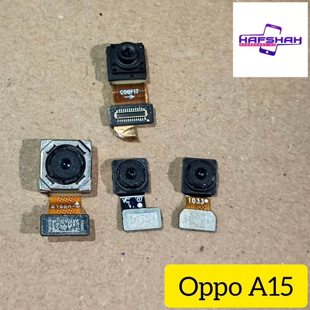 kamera depan belakang Oppo A15 Ori copotan hp