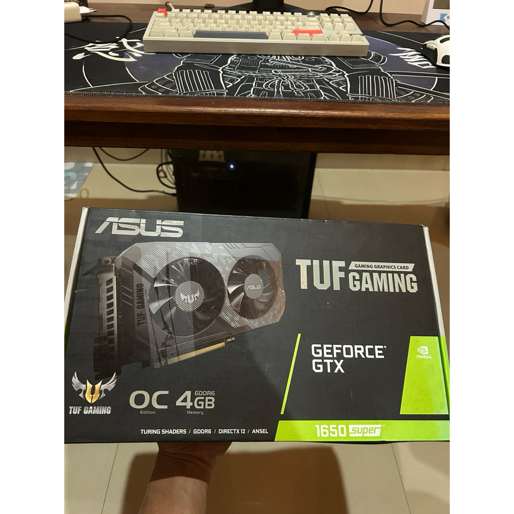 VGA Asus TUF Gaming GTX 1650 Super | second mulus