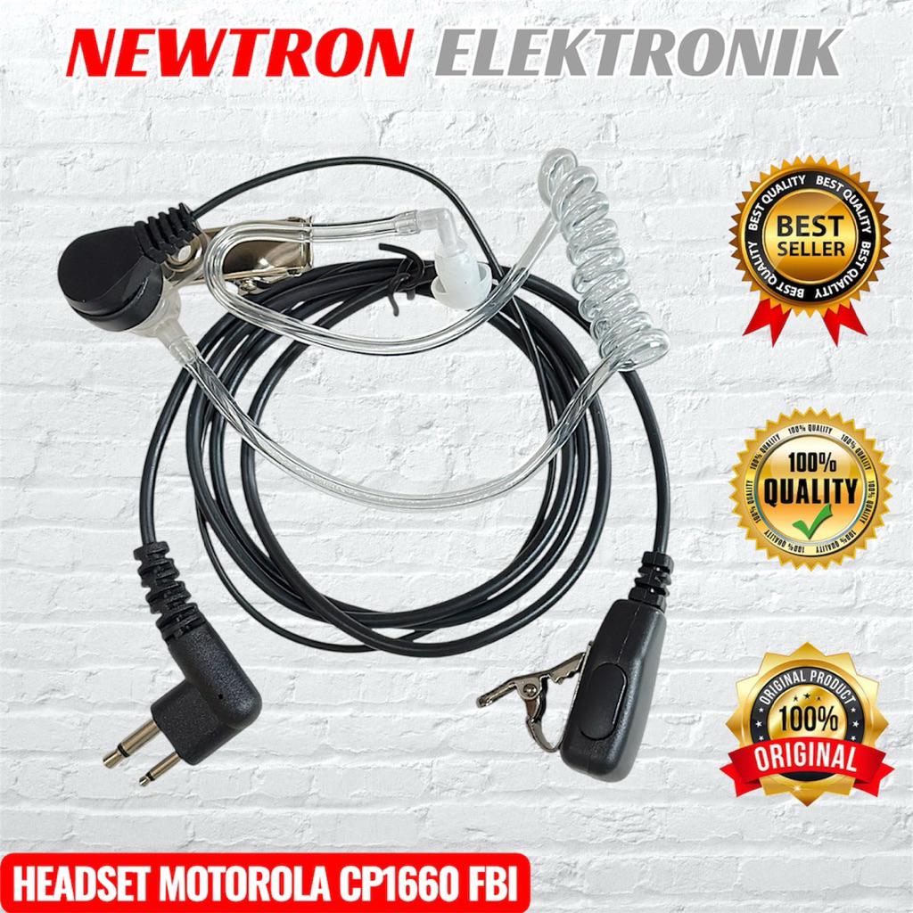 Headset HT Motorola CP1660 CP1300 FBI GP2000 GP3188 GP3688 GP300 XIR P3188 P3688 C2660 C2620 C2600 H