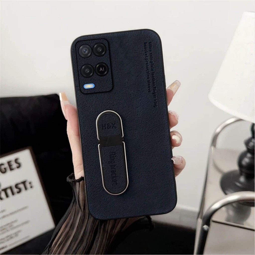 Case Standing Terbaru OPPO A54 Softcase Luxury Plain