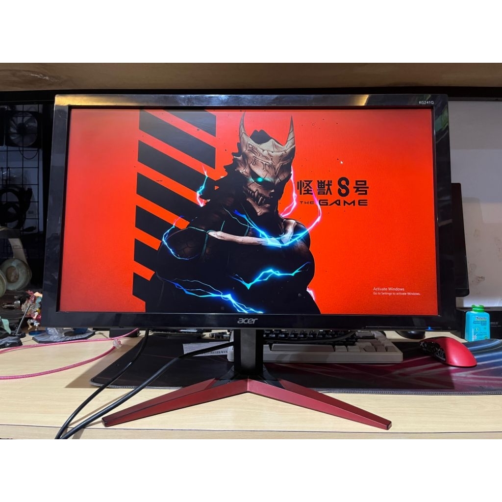 MONITOR GAMING ACER KG241Q S 0,5ms 165hz 24'' 2ND
