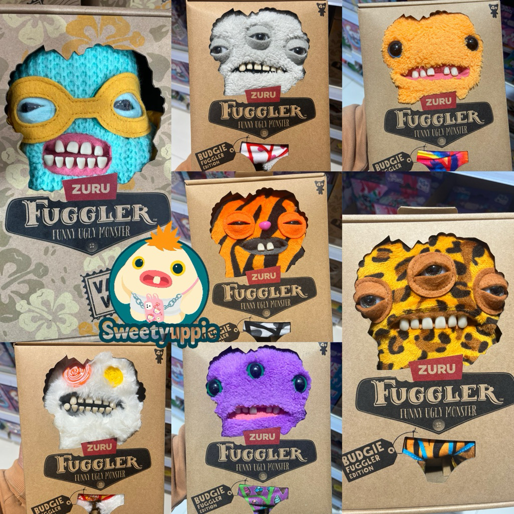 [OPEN JASTIP] FUGGLER PATRICK  ZURU VACAY BADGIE HAIR FUGG  MISFIT BIG FUGGLER DOLL BABY FUGGLER BAB