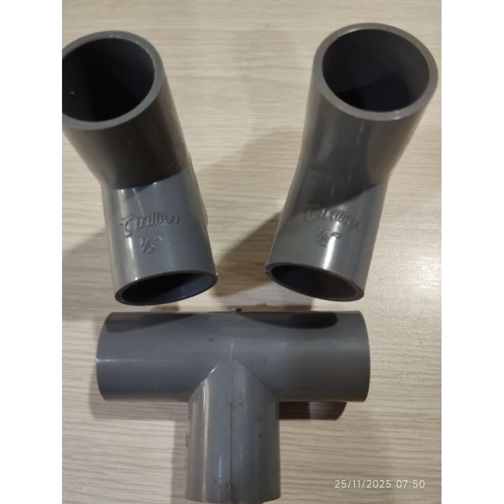 Tee 1/2" Trilliun Basic ( sambungan pipa trilliun )