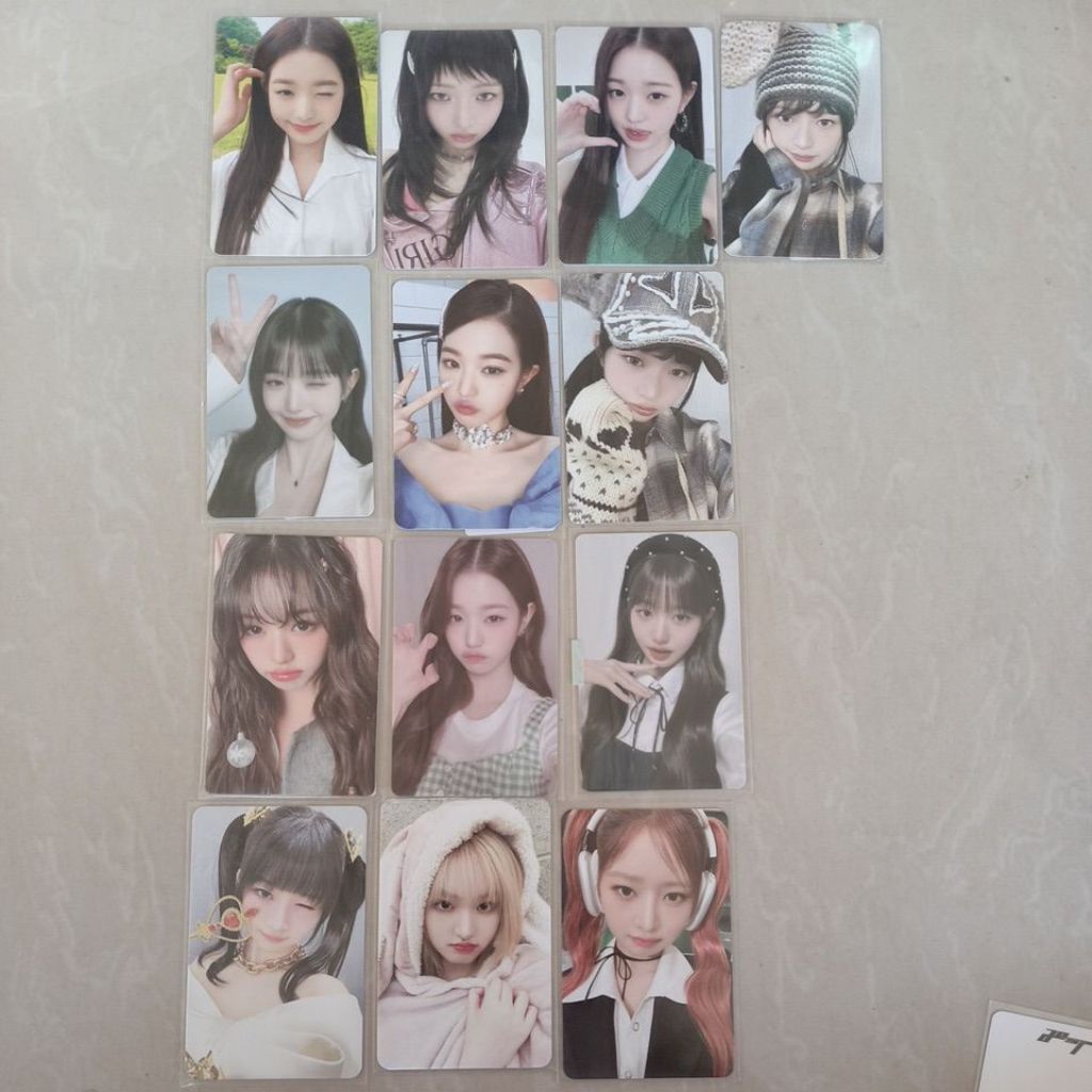 [ OFFICIAL ] PC PHOTOCARD IVE LIZ REI GAEUL ALBUM SWITCH I AM BADDIE GYARU ZOOM