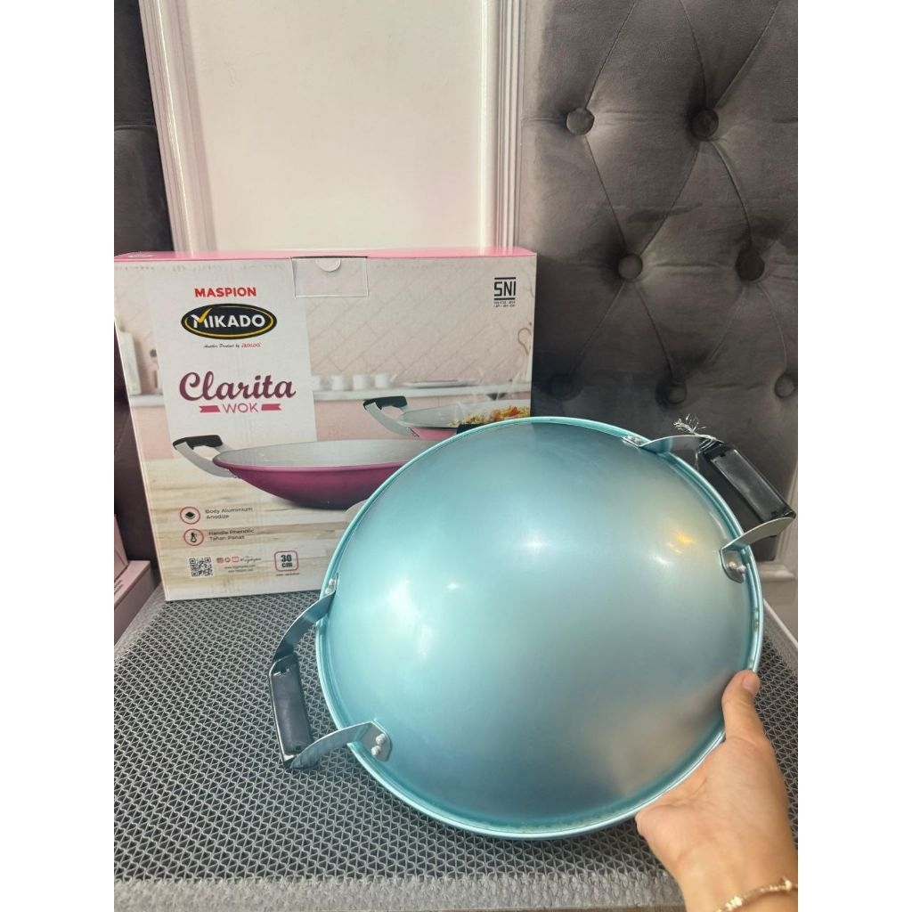Wajan clarita wok maspionUk 30 cm