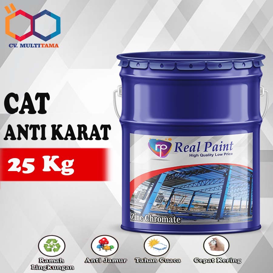 Cat Zinc Chromate Anti Karat 25kg Cat Dasar Besi