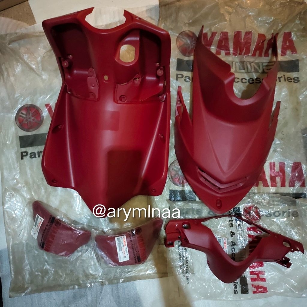 BODY KASAR MIO SOUL KARBU MERAH MAROON 14D-10 ORIGINAL YAMAHA YGP