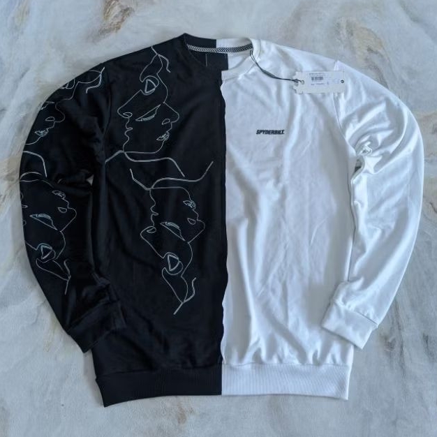 sweater crewneck spyderbilt calva men - size XXL