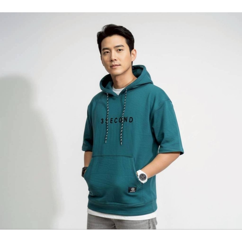 Kaos Hoodie 3second Oversize/Kaos Distro/Kaos Hoodie/Kaos Oversize