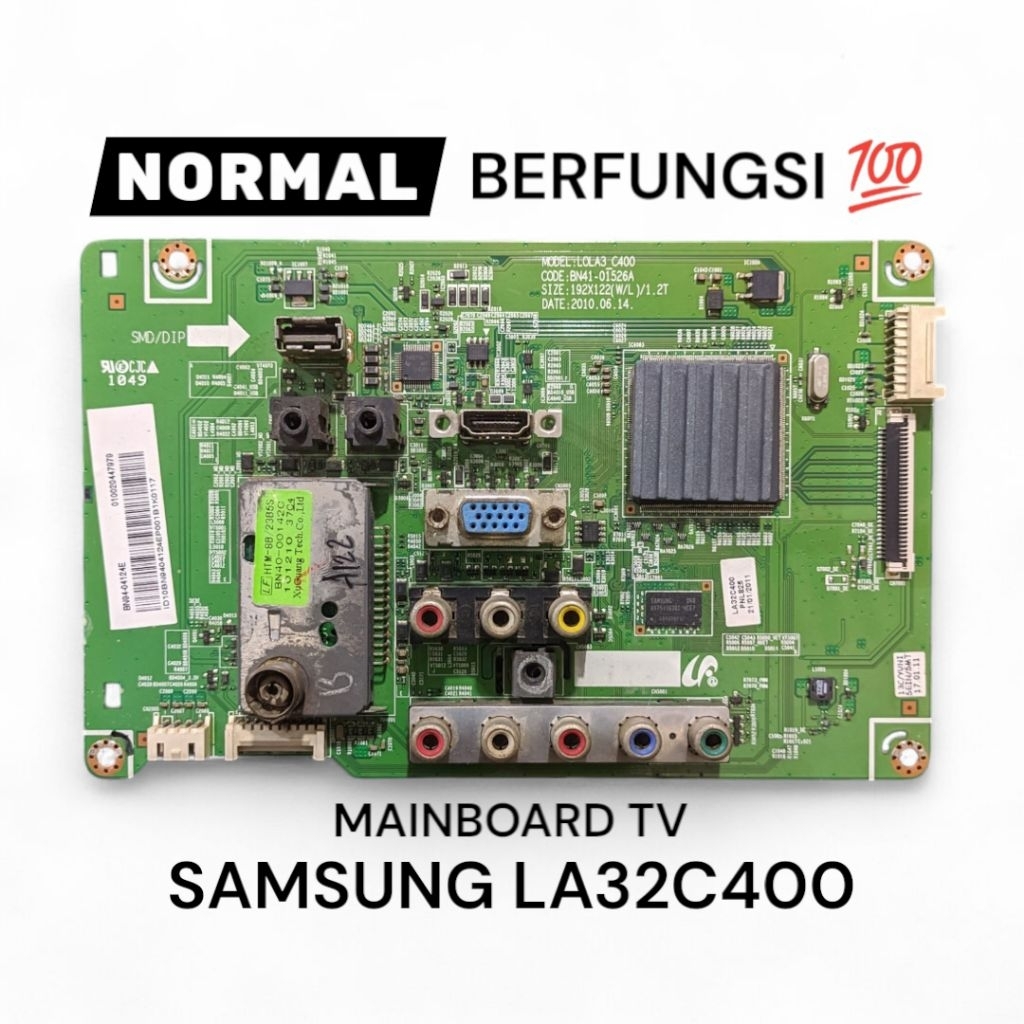 MB TV // MAINBOARD TV SAMSUNG LA32C400 32C400