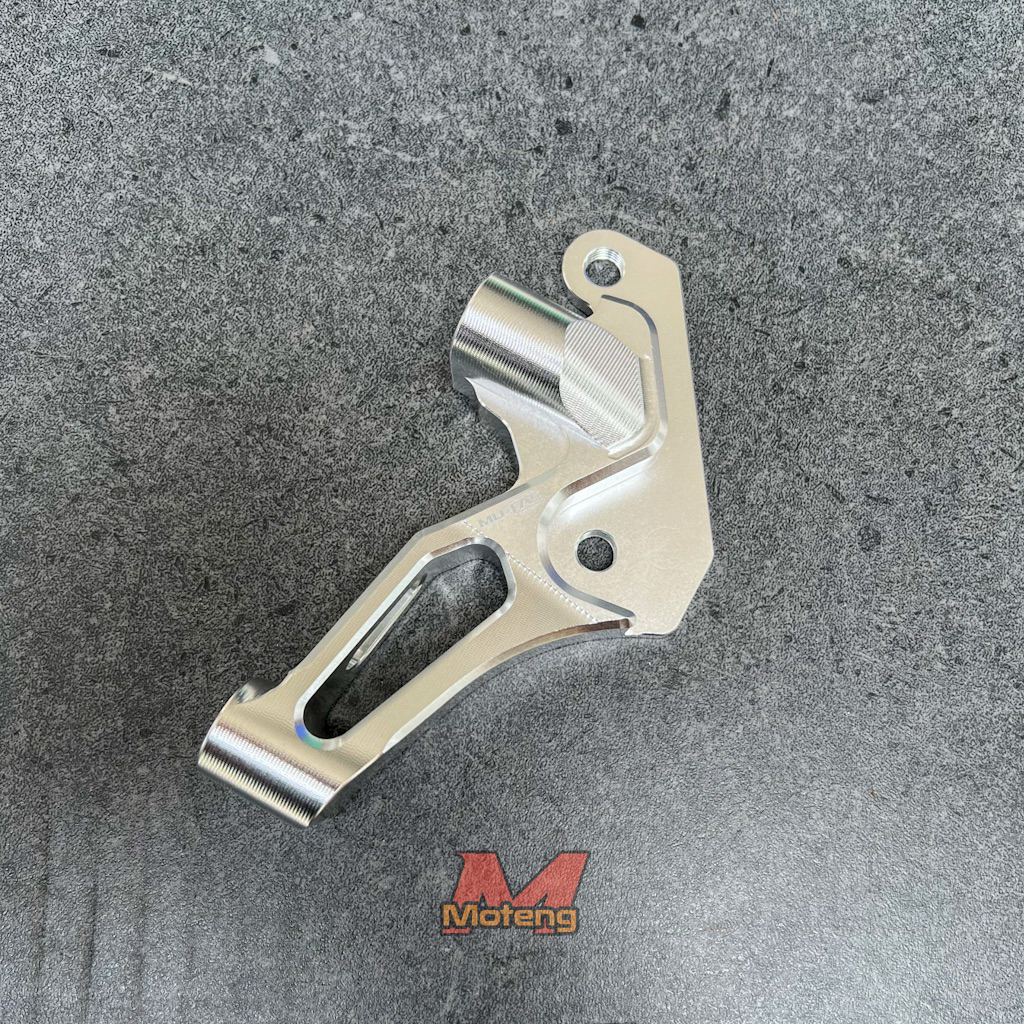 Breket kaliper 4P P100 pitch 100mm PNP shock Vixion old / KYB disc 300mm