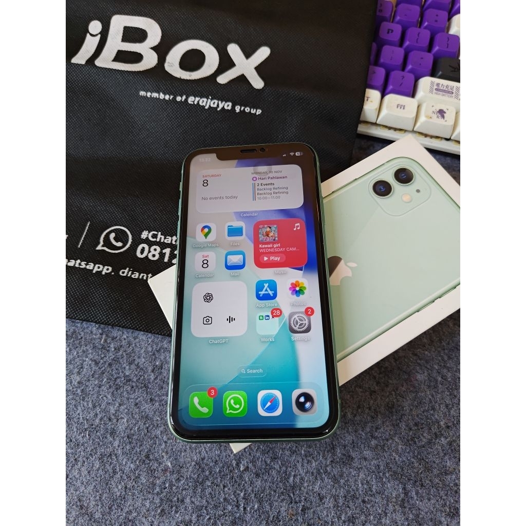 Iphone 11 128gb Ibox preloved