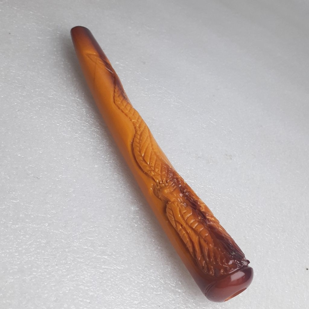 once pipa model semi lawasan ukir ekor naga istimewa