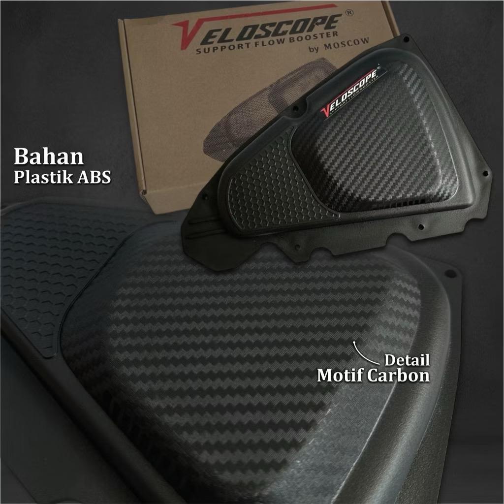 VELOSCOPE ORIGINAL COVER FILTER VARIASI VELOSCOPE FREE STIKER TUTUP BOX FILTER SLIM BEAT NEW FI